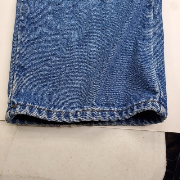 L.L.Bean Pants Men's 42 x 32 Double L® Jeans Natural Fit Flannel-Lined Blue - Picture 10 of 13